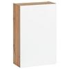 Hängeschrank Kopenhagen B: 40 cm Weiß/Eiche Dekor - Eichefarben/Weiß, KONVENTIONELL, Holzwerkstoff (40/64/20cm) - Held