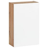 Hängeschrank Kopenhagen B: 40 cm Weiß/Eiche Dekor - Eichefarben/Weiß, KONVENTIONELL, Holzwerkstoff (40/64/20cm) - Held
