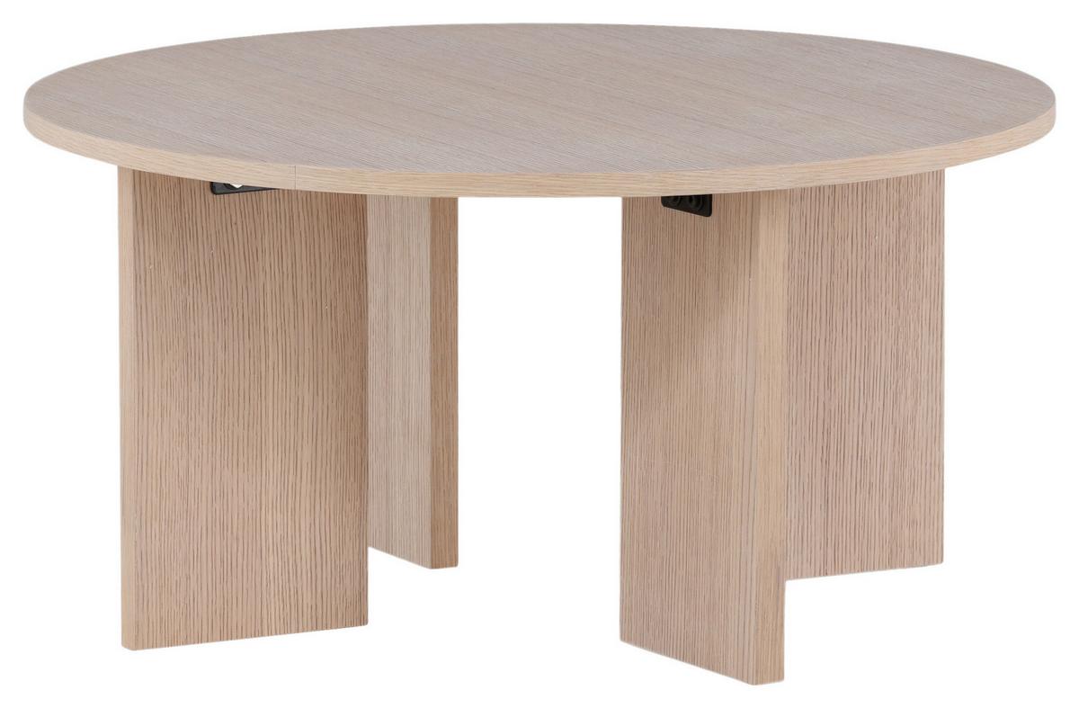Couchtisch Askerön - Weiß, Design, Holzwerkstoff (80/80/40cm) - Livetastic