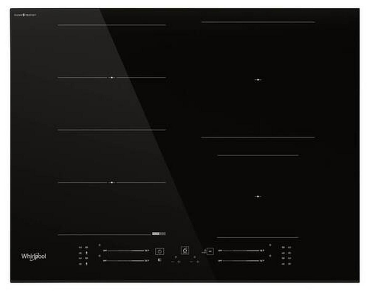 Indukciós Főzőlap Wf S4665 Cpbf - fekete, Modern, Üveg/fém (65/5,4/51cm) - Whirlpool