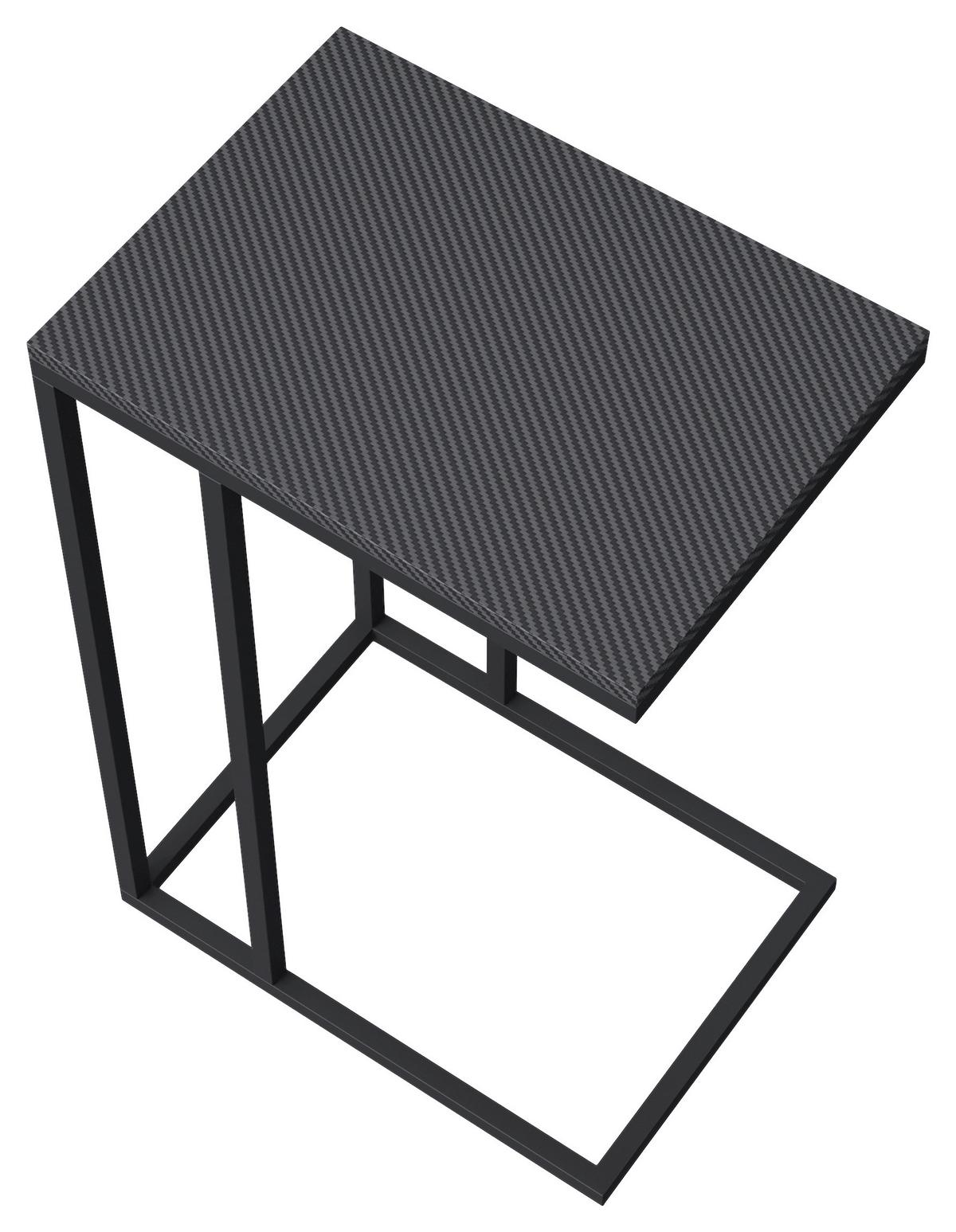 Beistelltisch Minecraft - Schwarz, MODERN, Holzwerkstoff/Metall (40/29/60cm) - Minecraft