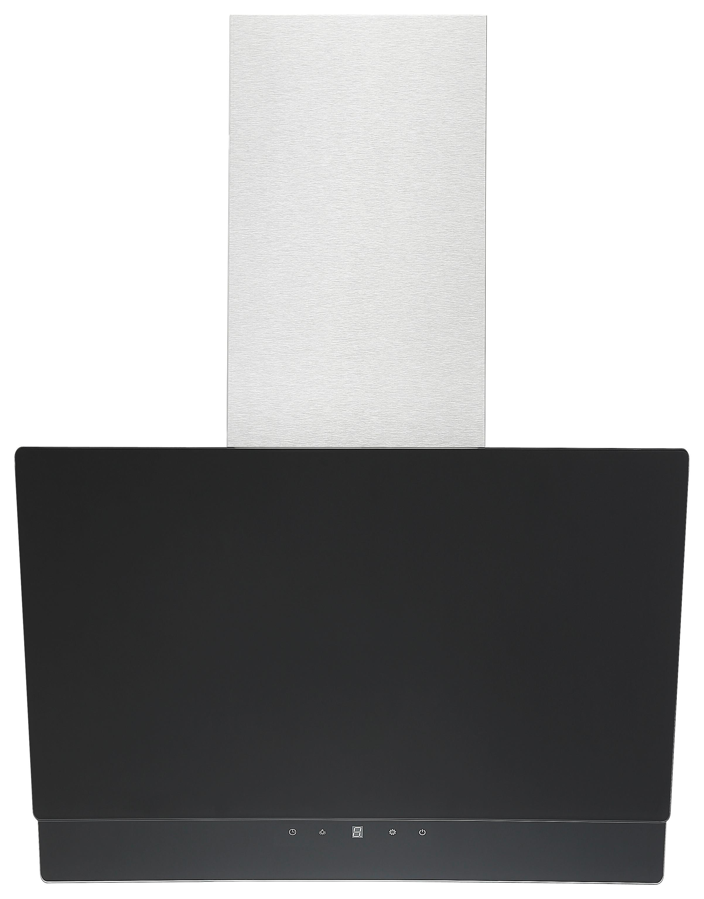 Dunstabzugshaube Respekta Selena 60 cm - Schwarz, Trend, Glas/Metall (60/74,3-112,3/31,3cm) - Respekta