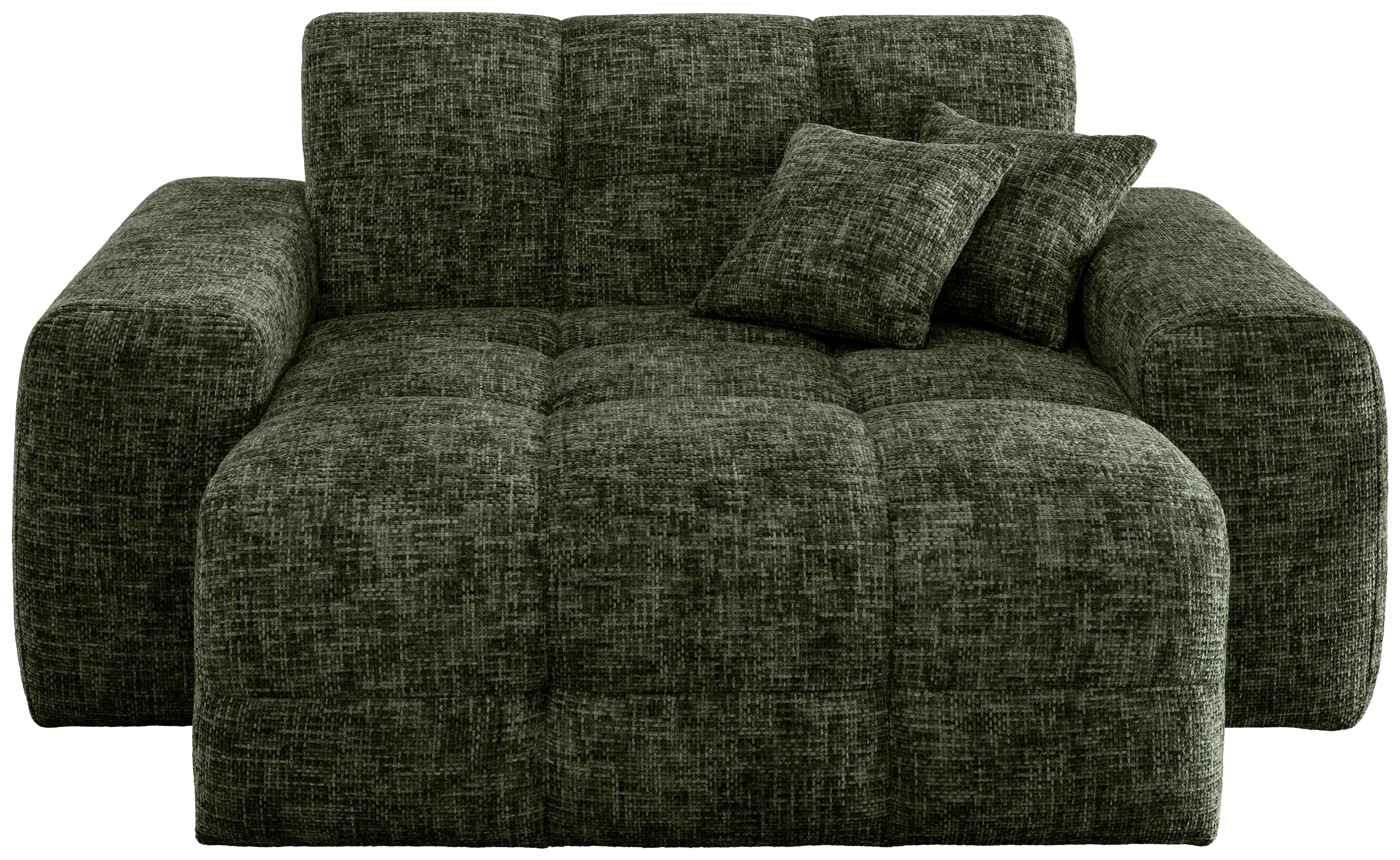 XXL-Sessel Bosco, Dunkelgrün B: 181 cm - Waldgrün, MODERN, Textil (181/87/155cm) - Livetastic