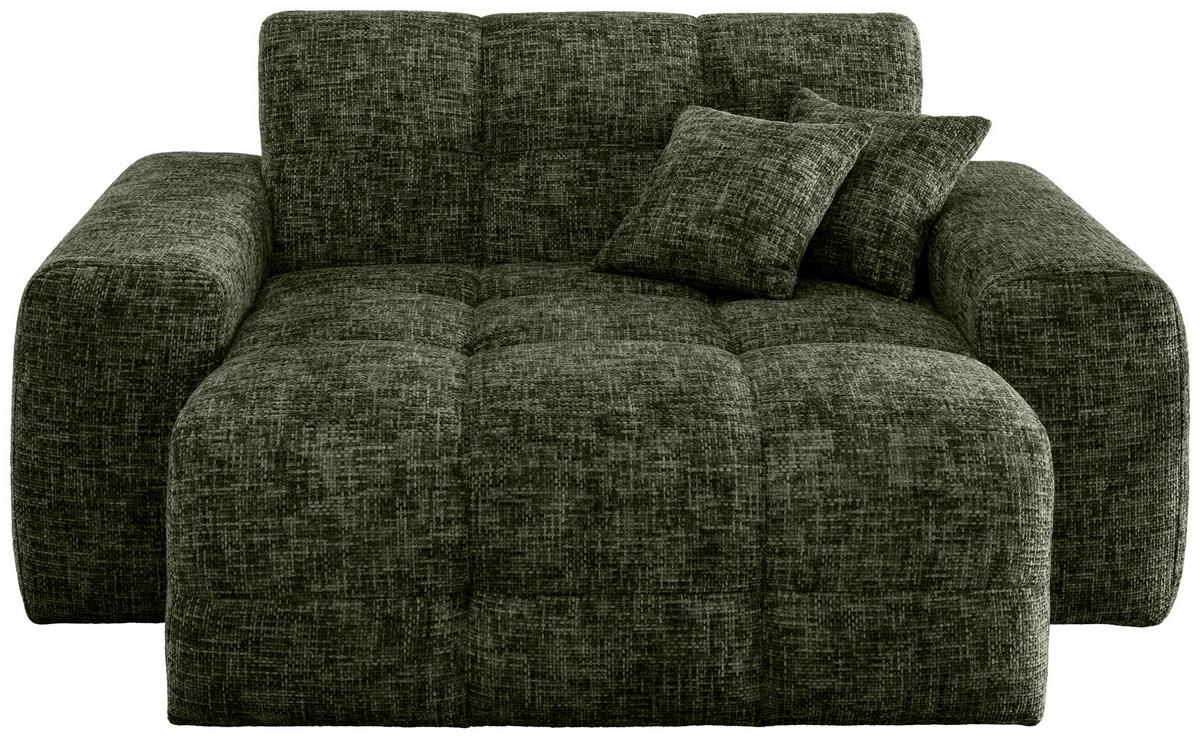 XXL-Sessel Bosco, Dunkelgrün B: 181 cm - Waldgrün, MODERN, Textil (181/87/155cm) - Livetastic