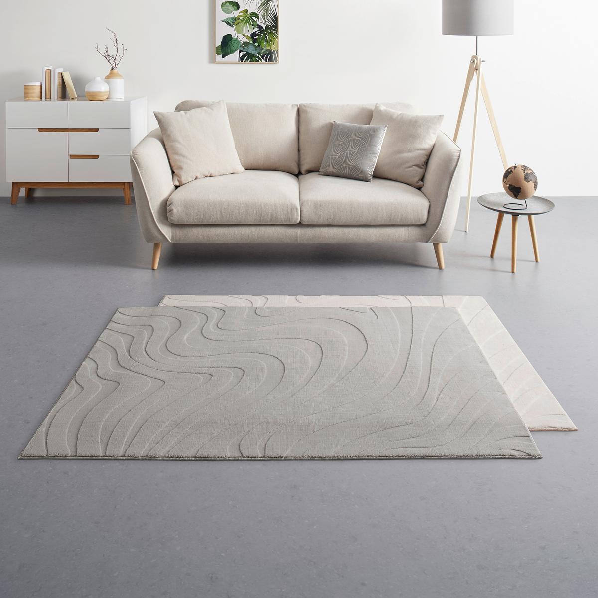 UMĚLÁ KOŽEŠINA New Wave 2, 120/170cm, šedá - šedá, Moderní, kožešina (120/170cm) - Mömax