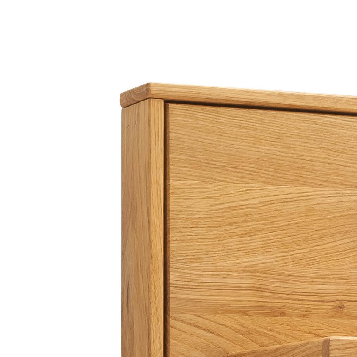Wandboard Como B: 48 cm Wildeiche - Wildeiche, Natur, Holz/Holzwerkstoff (48/85/25cm) - MID.YOU