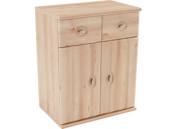 Komód Karin - bükk színű, modern, faanyagok (70/80/35cm) Komód Karin - bükk színű, modern, faanyagok (70/80/35cm)