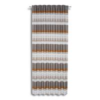 Fertigvorhang Laurina - Braun/Grau, MODERN, Textil (140/245cm) - Luca Bessoni