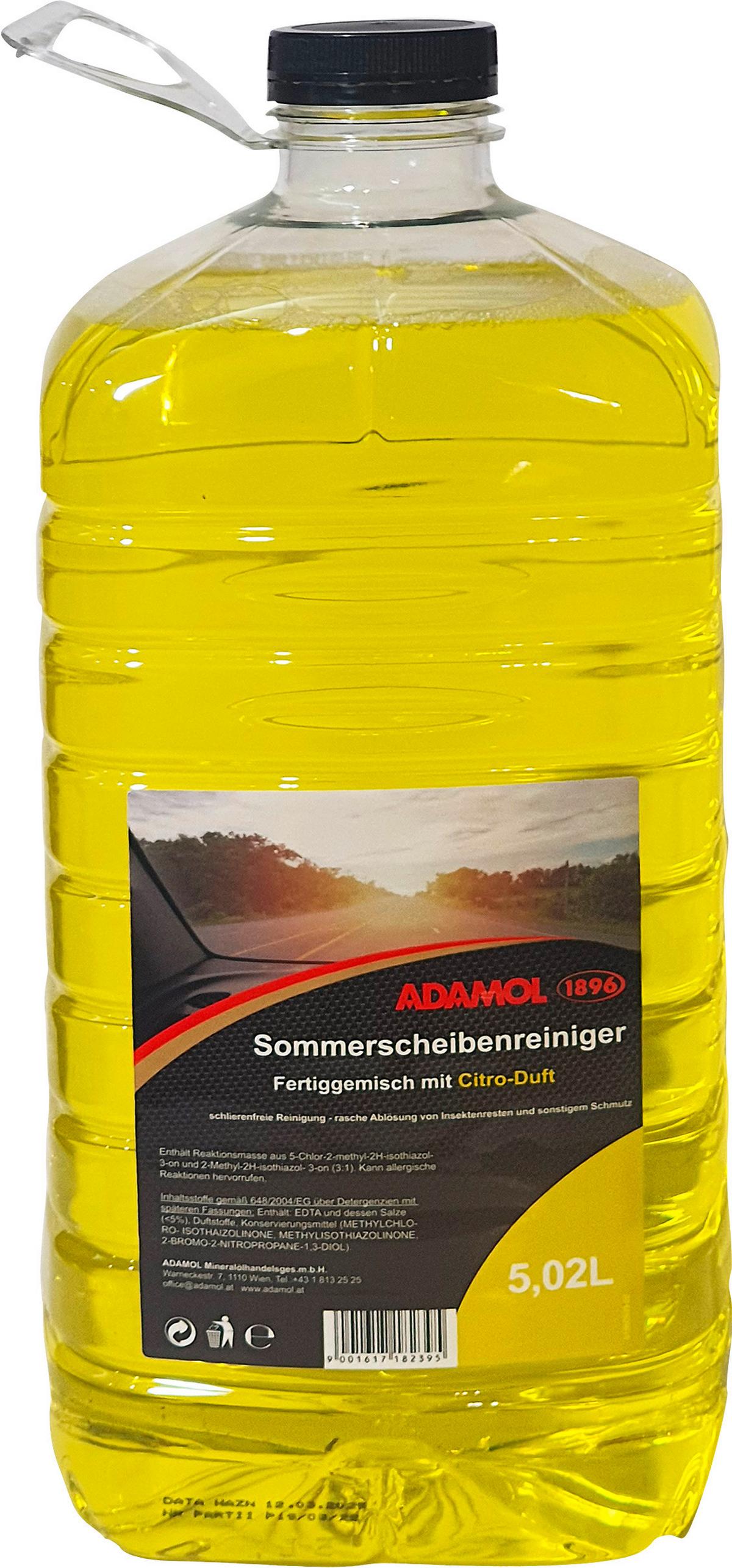 Scheibenreiniger Som. Scheibenrein. Fgm Cit. 5l - Basics (18/33/13cm)