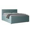 Boxspringbett Lima 180x200 cm Blau - Blau, MODERN, Holz/Kunststoff (180/200cm) - MID.YOU