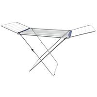 Stojací sušák na prádlo REGIS - bílá/modrá, Konvenční, kov/plast (178/55cm) - Mömax