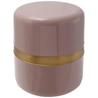 Beistelltisch Art Deco 475 Altrosa/goldfarben B: 47 Cm - Goldfarben/Altrosa, Design, Metall (36/47cm) - Kayoom