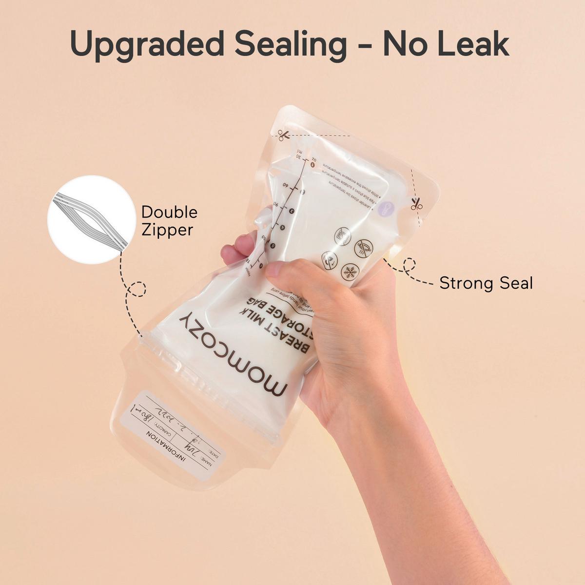 Sterilisationsbeutel transparent - Transparent, Basics (12/12/13cm) - Momcozy