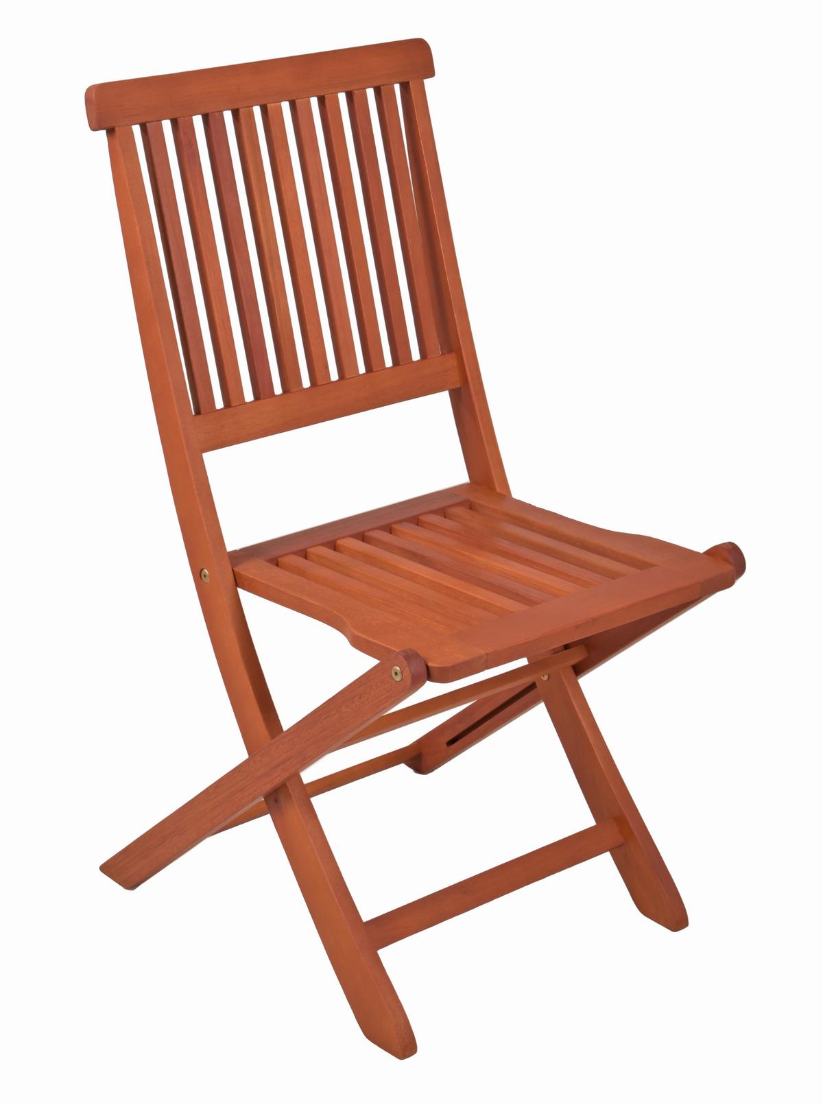Gartensessel Set Klappbar Angwin Eukalyptusholz - Eukalyptusholzfarben, Basics, Holz (45/90/56cm) - Gardenson