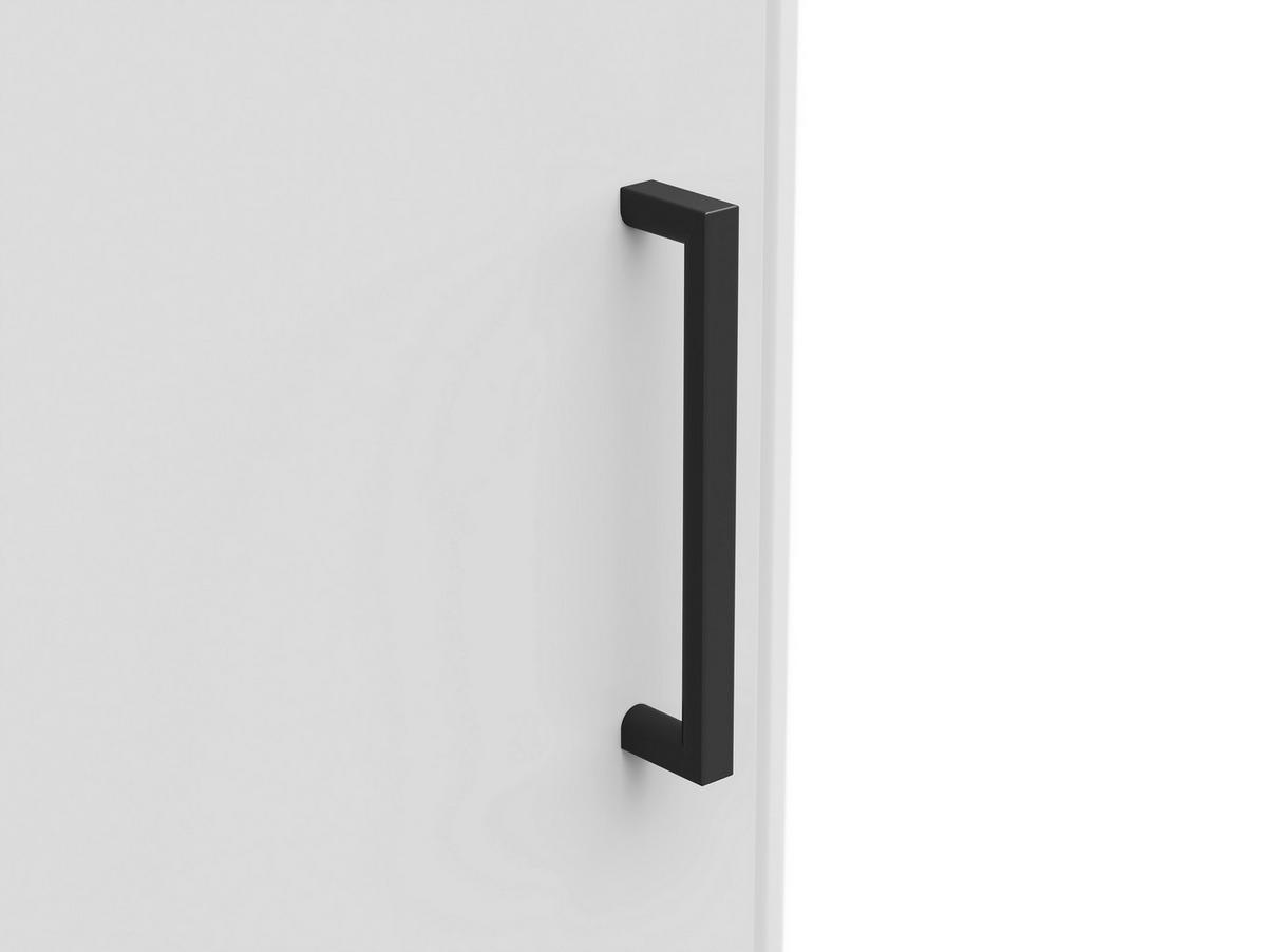 Eckschrank Multi Weiß 71,5 X 195 X 40 cm - Weiß, MODERN, Holzwerkstoff (101/195/79cm)