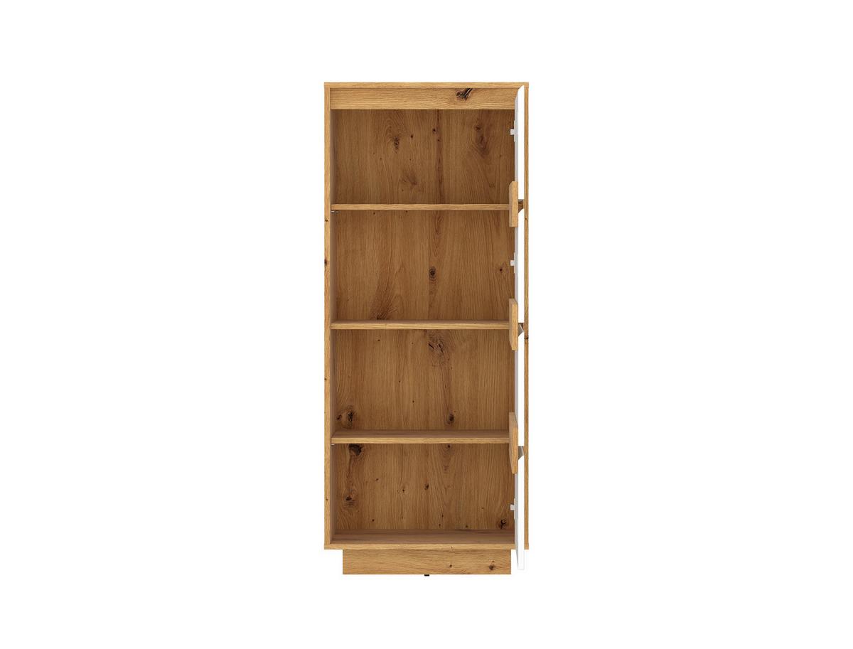 Komód Foggia - Artisan tölgy/fehér, Trend, faalapú anyag (58,6/142/35cm)