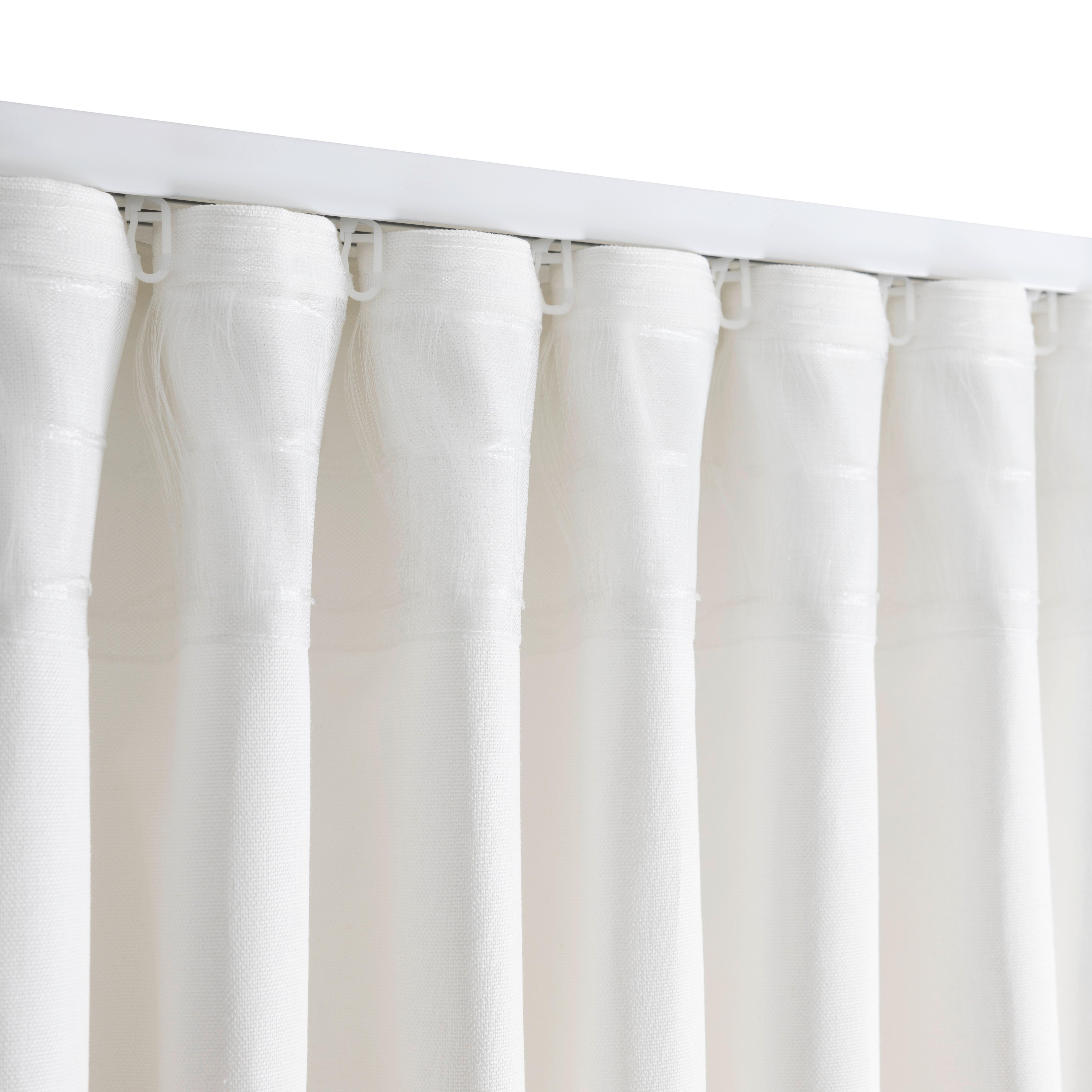 Hotový závěs Bio-Helene, 140/255cm, bílá - přírodní barvy, Moderní, textil (140/255cm) - ecoTree