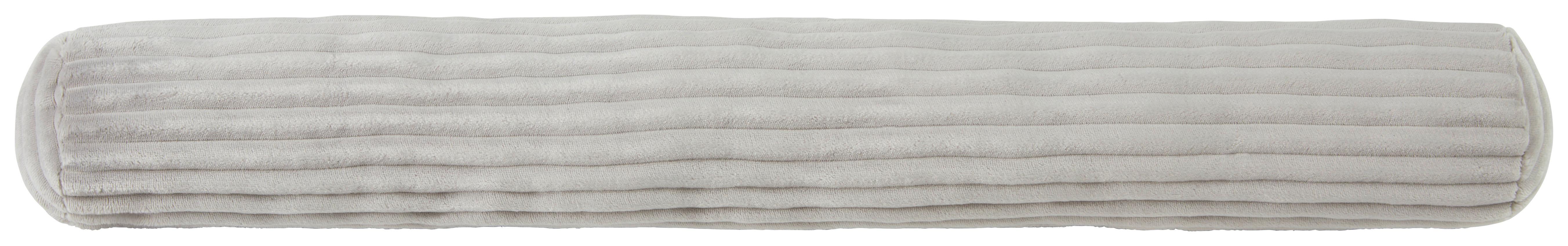 Zugluftstopper Sina - Silberfarben, MODERN, Textil (12/90cm) - Luca Bessoni
