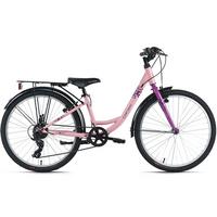 Kinderfahrrad Dacapo Cindy 24 Zoll, Rh 32cm - Pink, Basics, Metall (25/140/60cm)