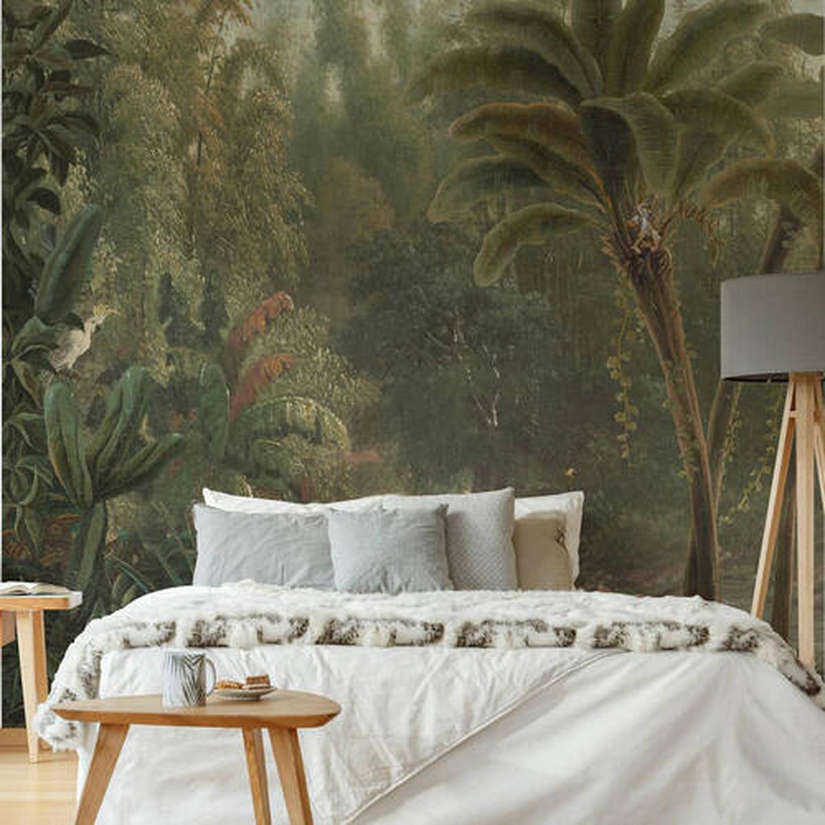 Fototapete Jungle - Multicolor, Basics, Papier/Kunststoff (300/280/8cm)