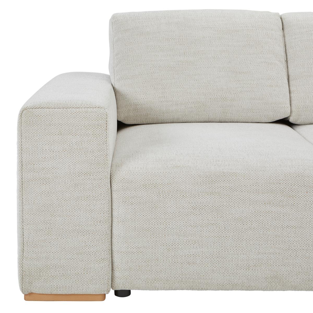 Wohnlandschaft Vouge Beige U: 283x371x208 Cm - Beige/Buchefarben, KONVENTIONELL, Textil (283/371/208cm) - Livetastic