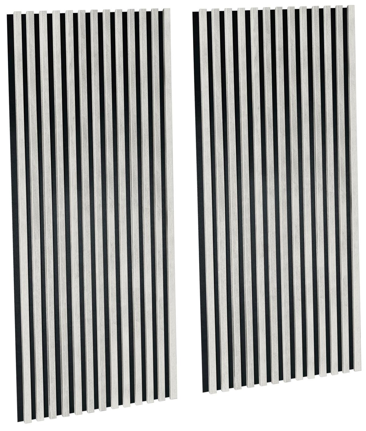 Akustikpaneel Josef - Eichefarben/Weiß, MODERN, Holzwerkstoff/Kunststoff (60/120/2cm)