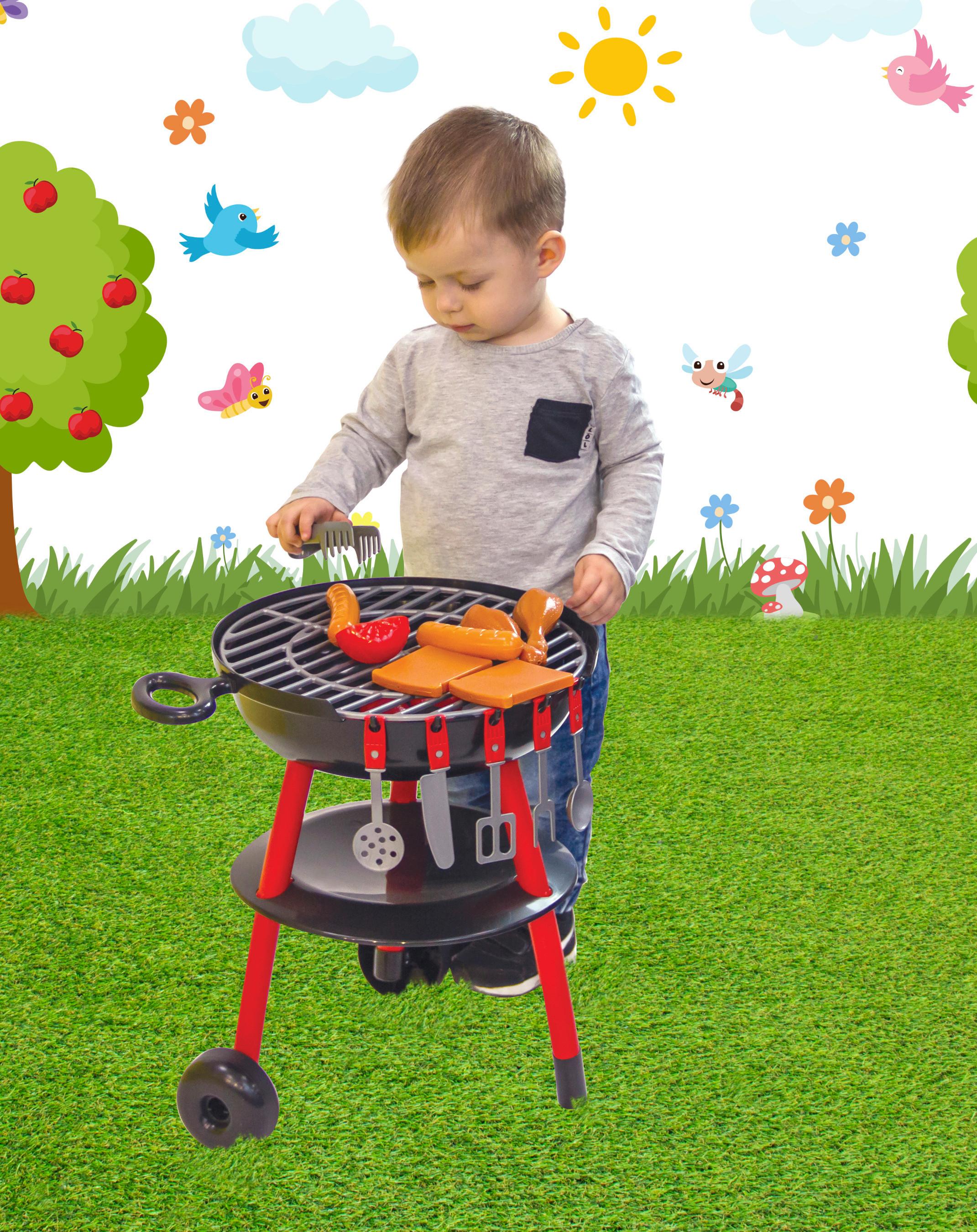 Kindergrill Finn - Multicolor, KONVENTIONELL, Kunststoff (41/39/51cm)