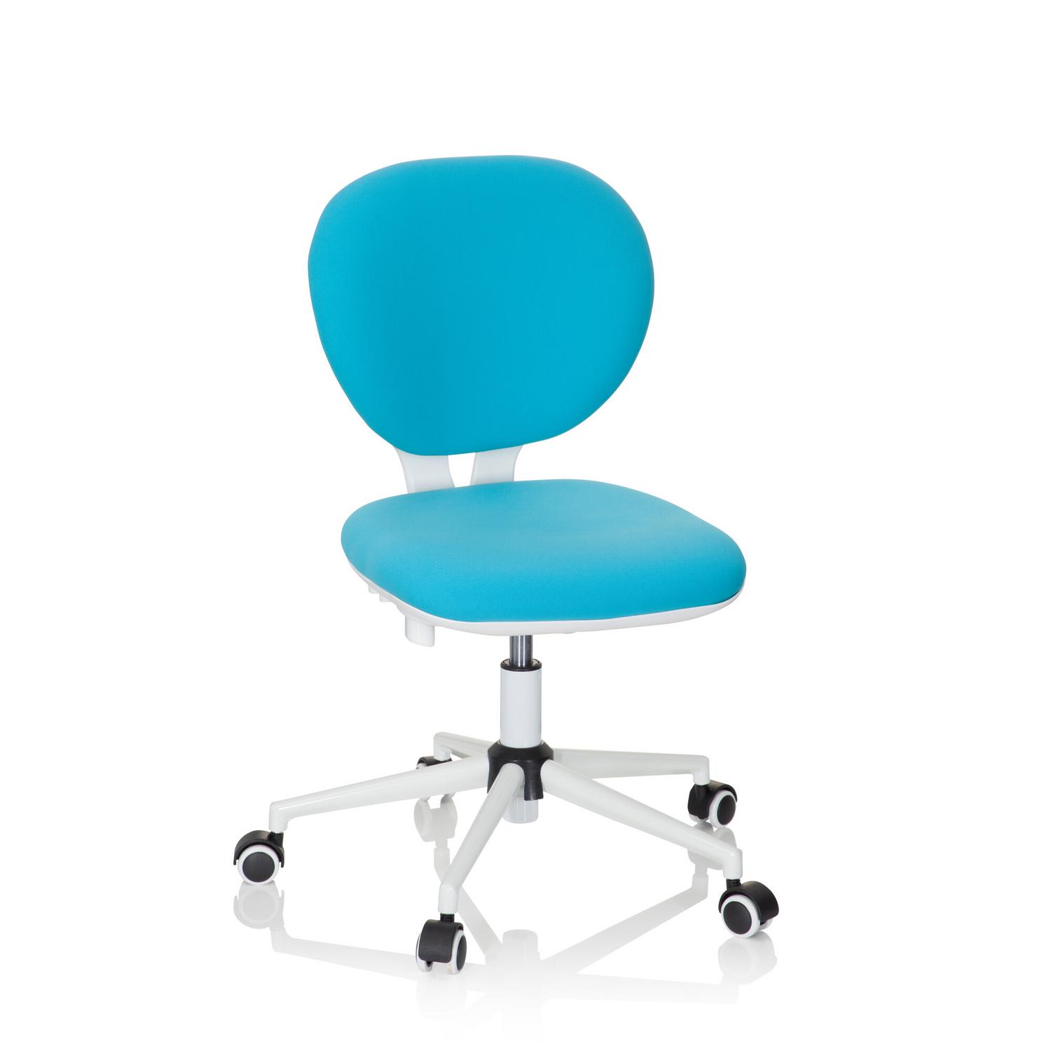 Jugenddrehstuhl KID Vivo Stoff Türkis 43x82-95x56 cm