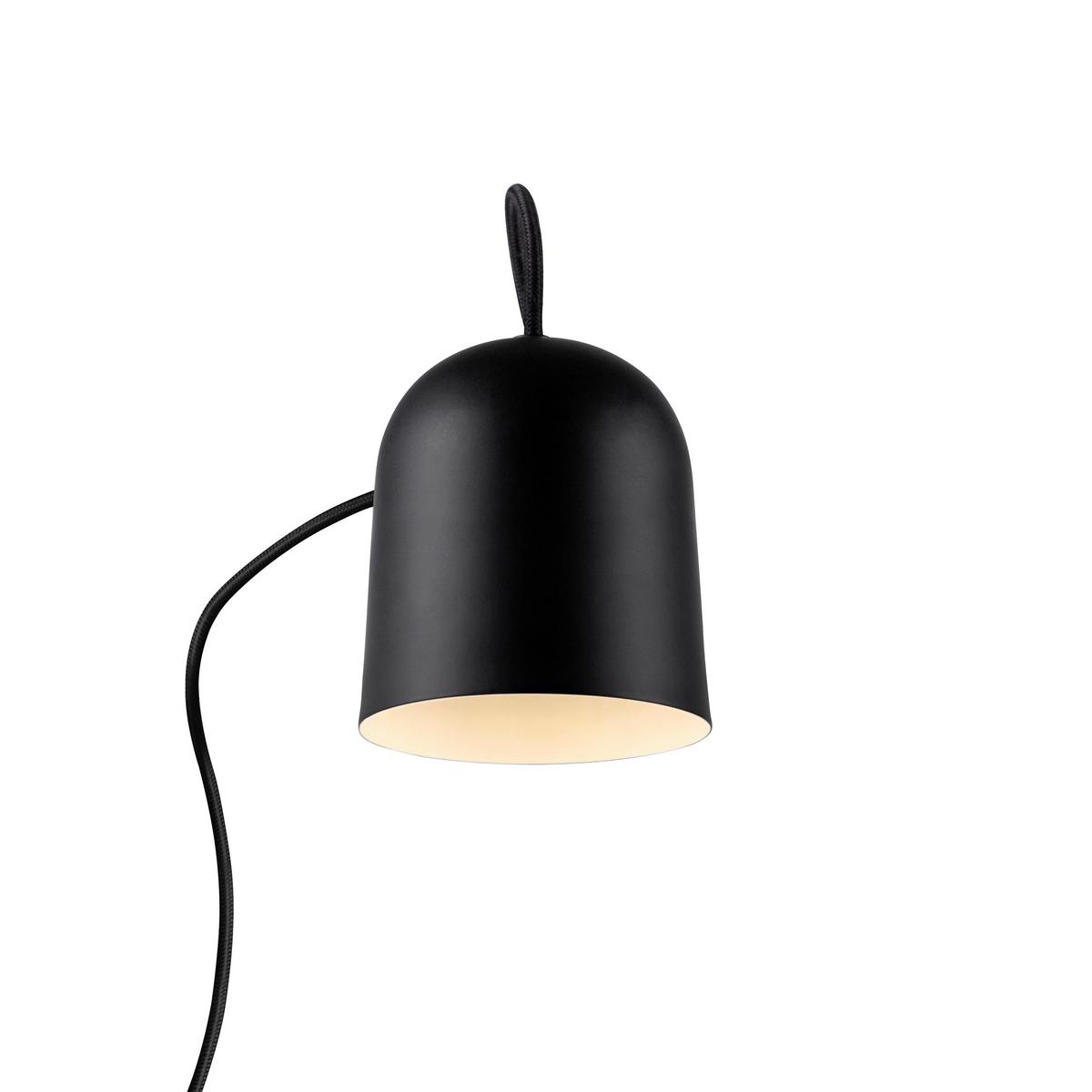 Klemmleuchte Angle Schwarz D: 10 cm - Schwarz, Design, Metall (10/12,4cm) - Nordlux