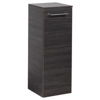 Hängender Midischrank B. Perfekt B: 30,5 cm Dunkelbraun - Dunkelbraun, MODERN, Glas/Holzwerkstoff (30,5/81/32cm) - MID.YOU