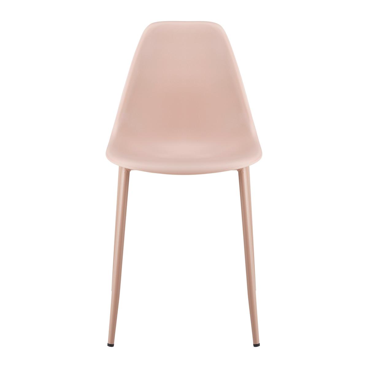 Dětská sedací souprava CASEY růžová - růžová, Moderní, kov/plast (60/56/60cm) - Bessagi Kids