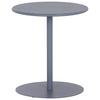 Beistelltisch Wien Grau - Grau, Design, Metall (40/45/40cm) - P & B