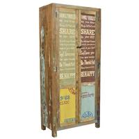 GARDEROBENSCHRANK Multicolor B: 80cm - Multicolor, Design, Holz (80/180/40cm) - MID.YOU