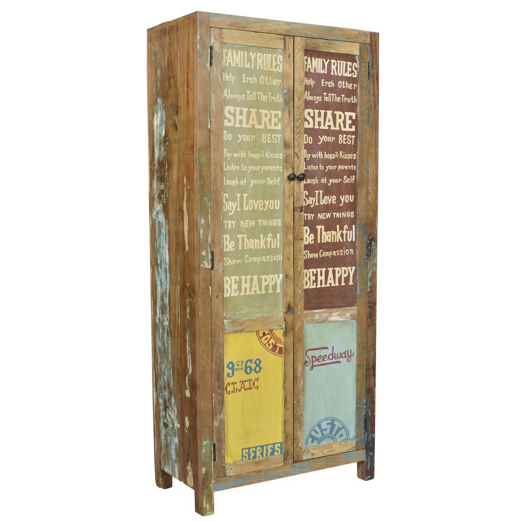 GARDEROBENSCHRANK Multicolor B: 80cm