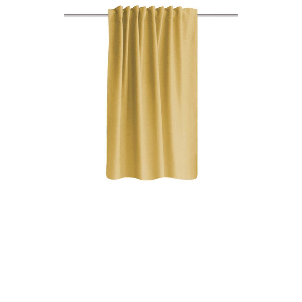 WÄRMESCHUTZVORHANG Gelb B: 135 cm