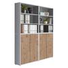 Office Edition B: 168,8 cm Eichefarben/Grau - Eichefarben/Grau, MODERN, Holzwerkstoff (168,8/227,2/33cm) - MID.YOU