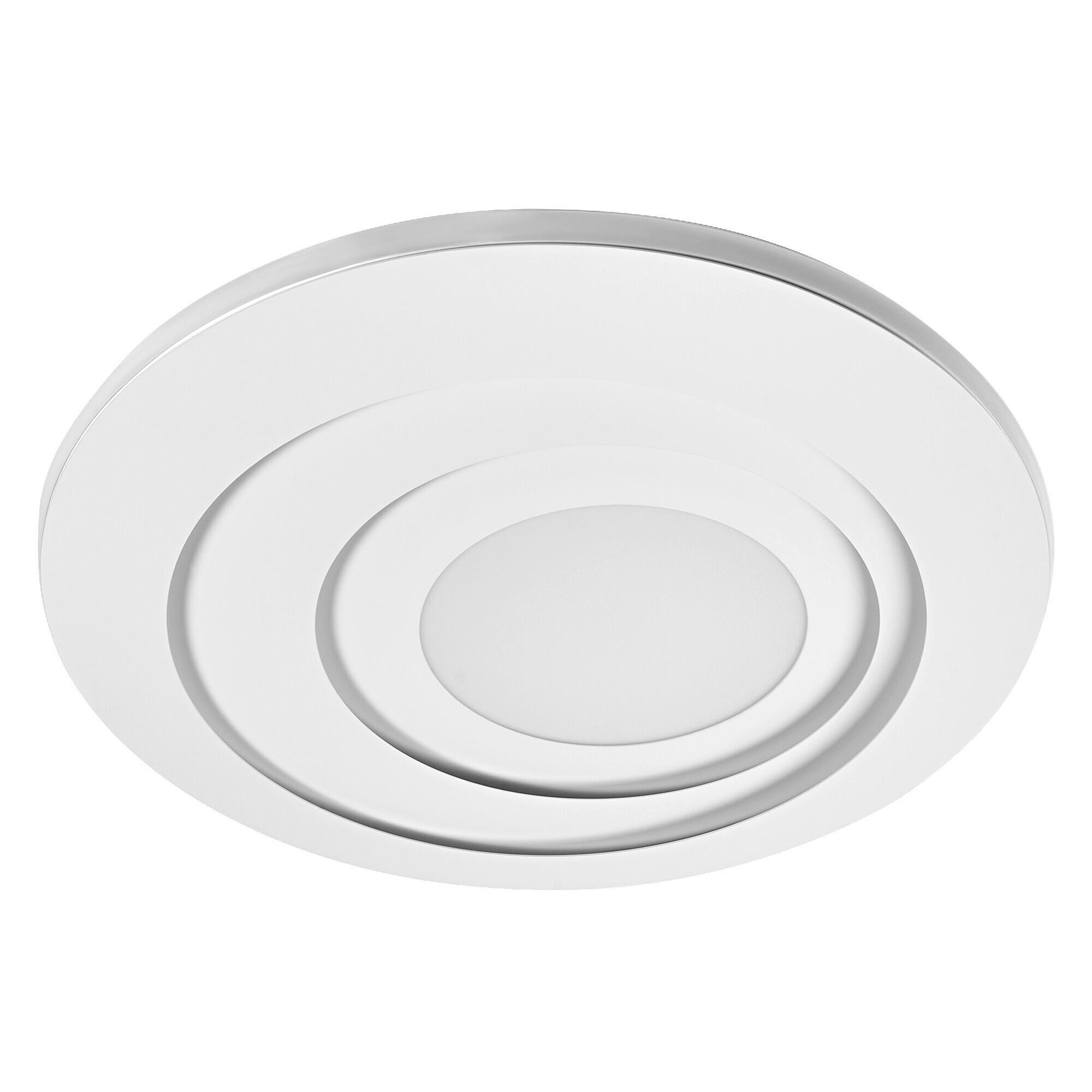 LED-Deckenleuchte, 42w Orbis Spiral Main And Side Lig - Weiß, Basics, Metall (50,5/6cm) - Ledvance