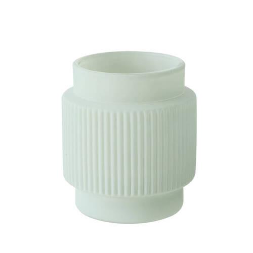 Mécsestartó Windlicht Gladys - bézs/halvány rózsaszín, Basics, Üveg (7,1/7,1/8cm)