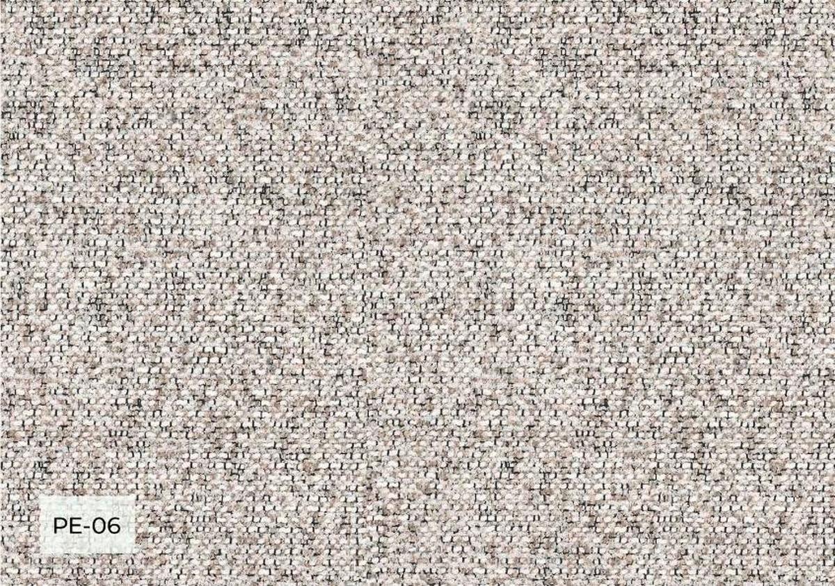 Ecksofa Lulu Taupe S: 268x184cm - Taupe/Schwarz, Design, Textil (268/184cm) - MID.YOU