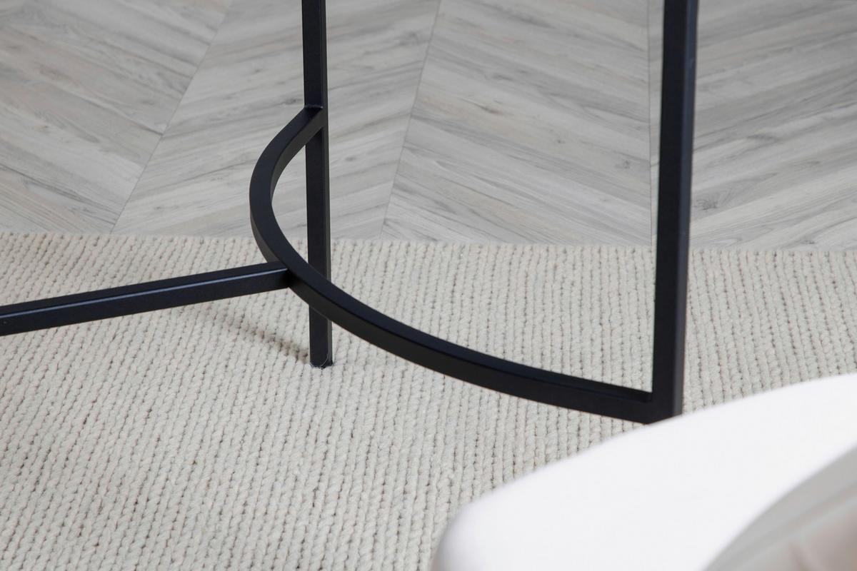 Flachwebteppich Marta - Weiß, LIFESTYLE, Textil (160/230cm) - P & B