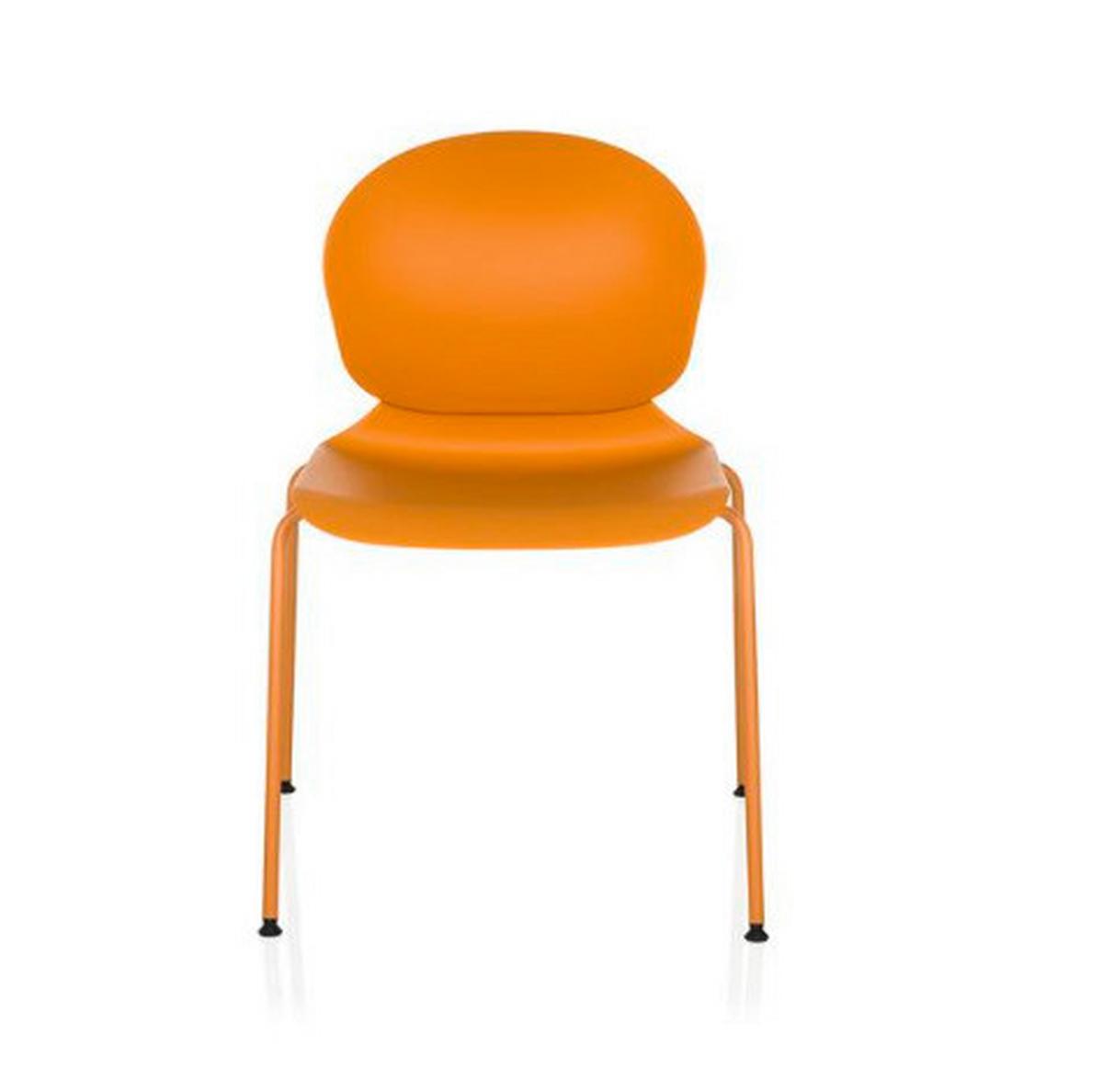 Besucherstuhl T36 Vi Gelb B: 56 cm - Gelb, MODERN, Kunststoff/Metall (56/80/54cm) - MID.YOU