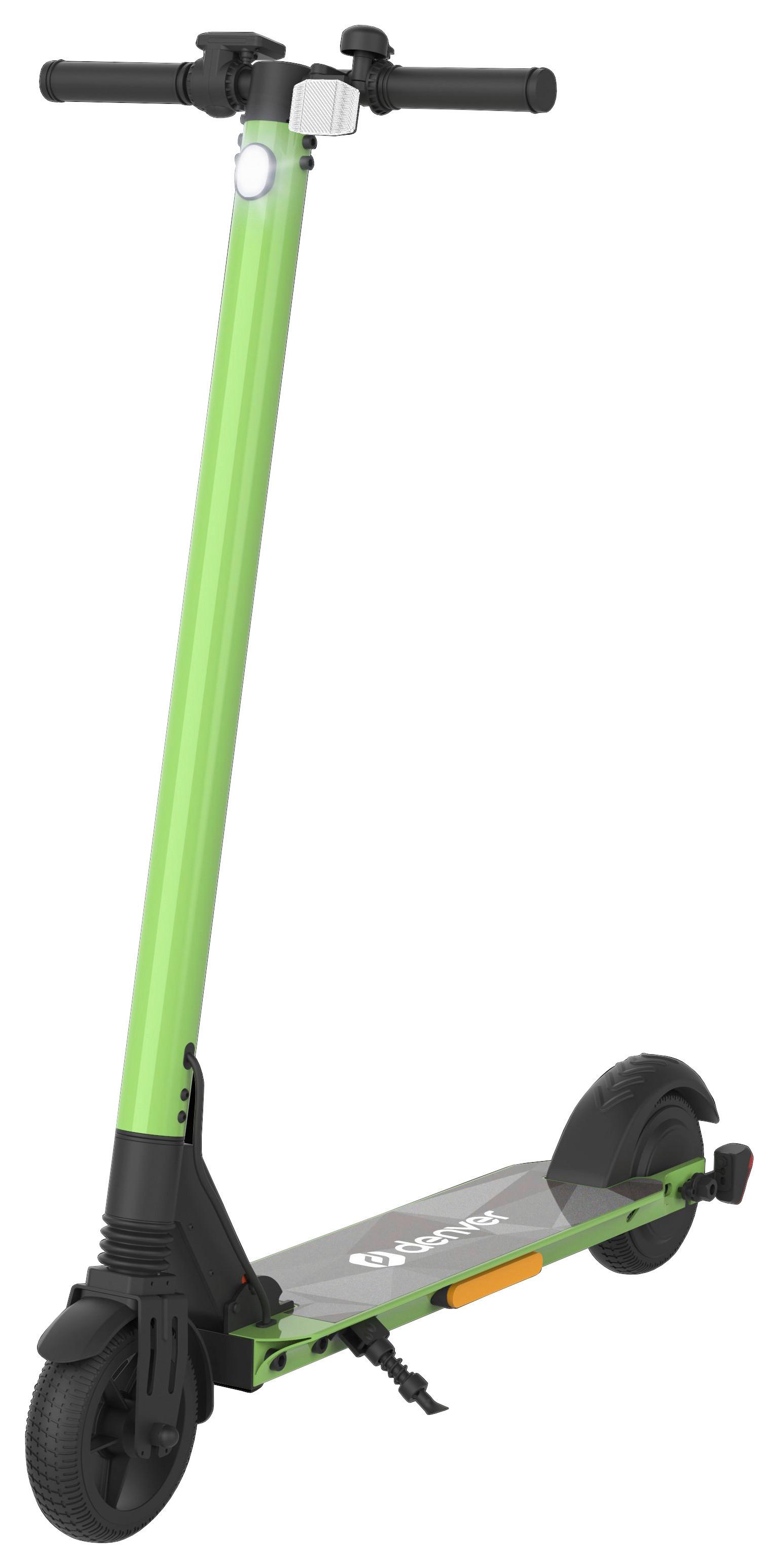 E-Scooter Klappbar Sel-65230f mit Parkständer - Limette, Basics, Metall (99/111/44cm) - DENVER