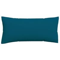 Kissenbezug Knitted 40x80 cm Jersey Petrol - Petrol, Basics, Textil (40/80cm) - Schlafgut