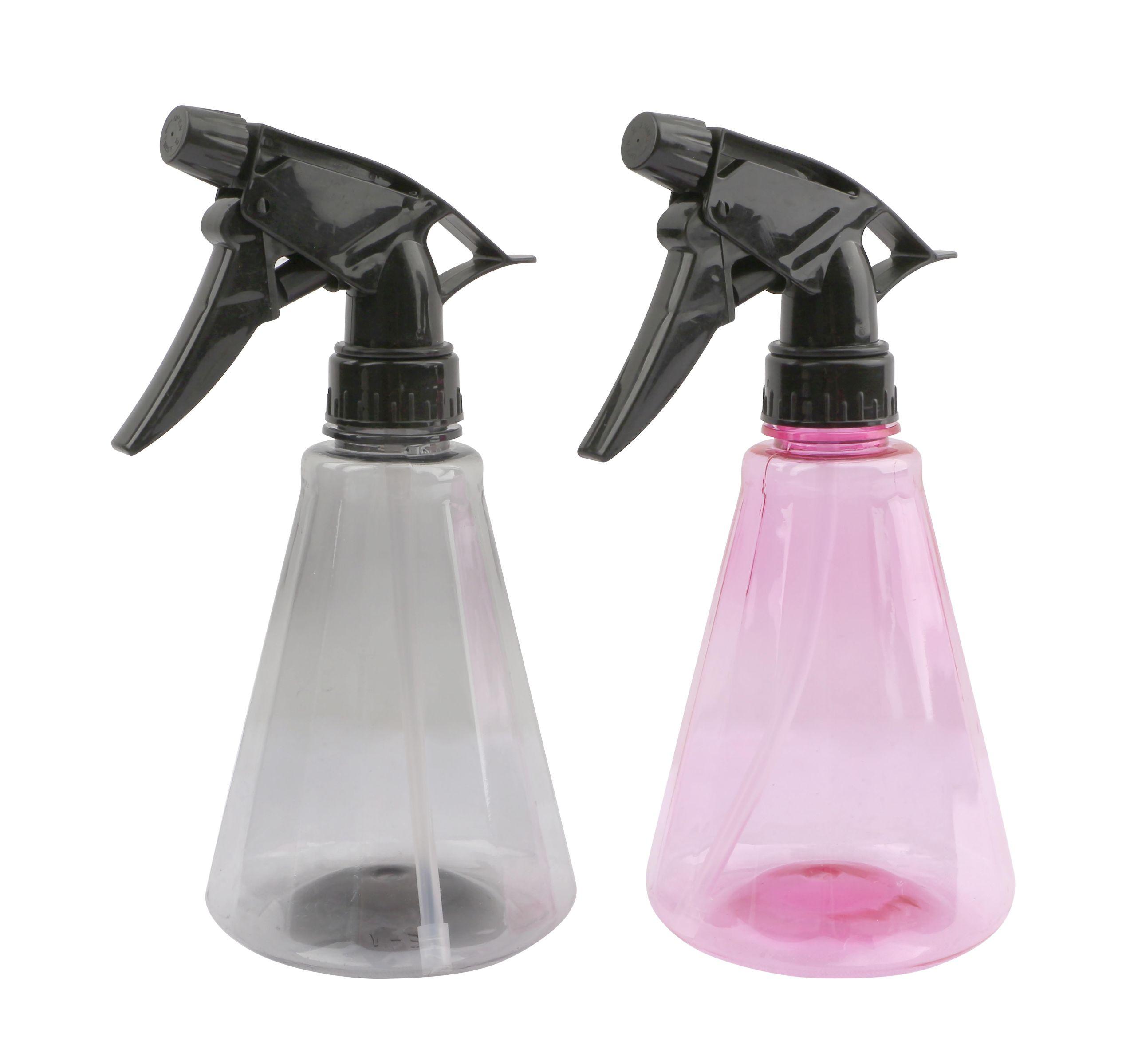 Sprühflasche Libia - Pink/Schwarz, Basics, Kunststoff (350ml) - Ondega
