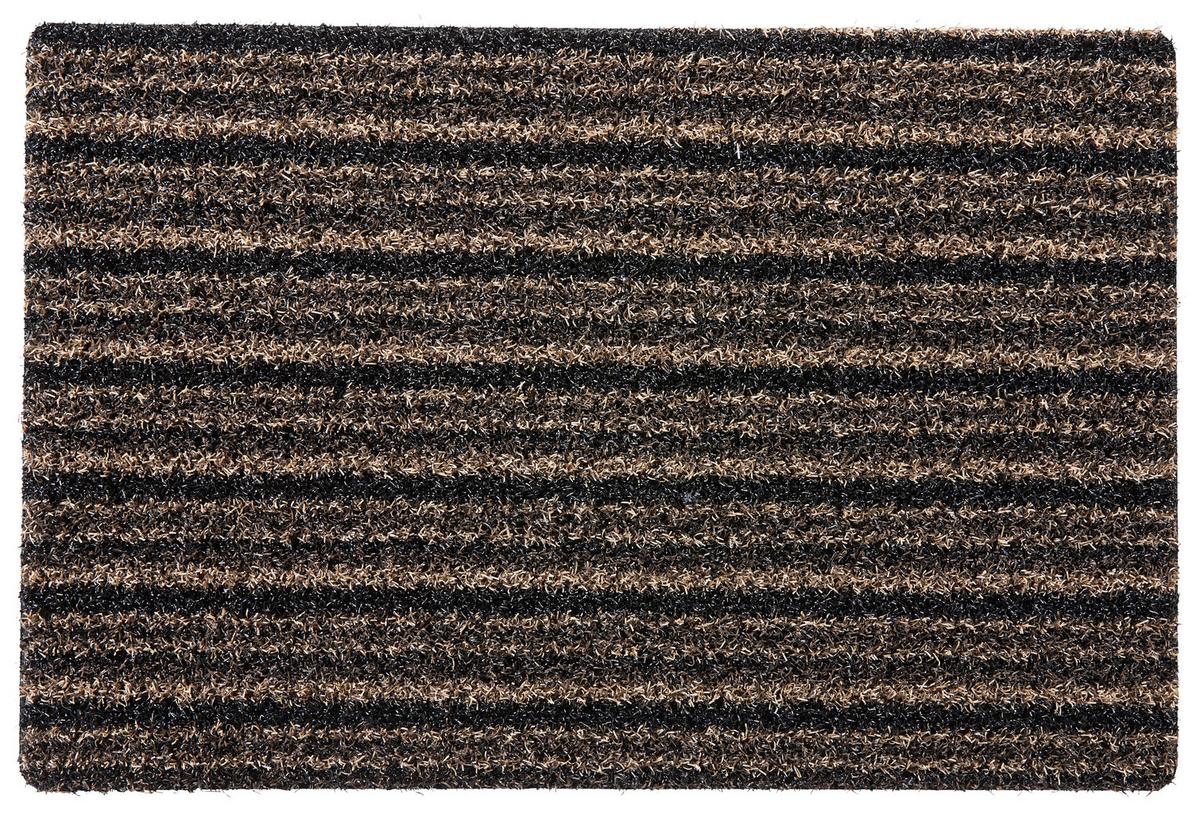 Dveřní rohožka Washington DC, 40/60cm - hnědá/béžová, Konvenční, plast (40/60cm) - Modern Living