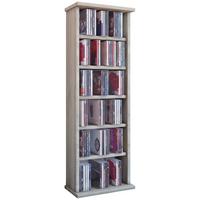 CD Regál Vostan dub sonoma - barvy dubu, Konvenční, kompozitní dřevo (31/92/18cm) - MID.YOU