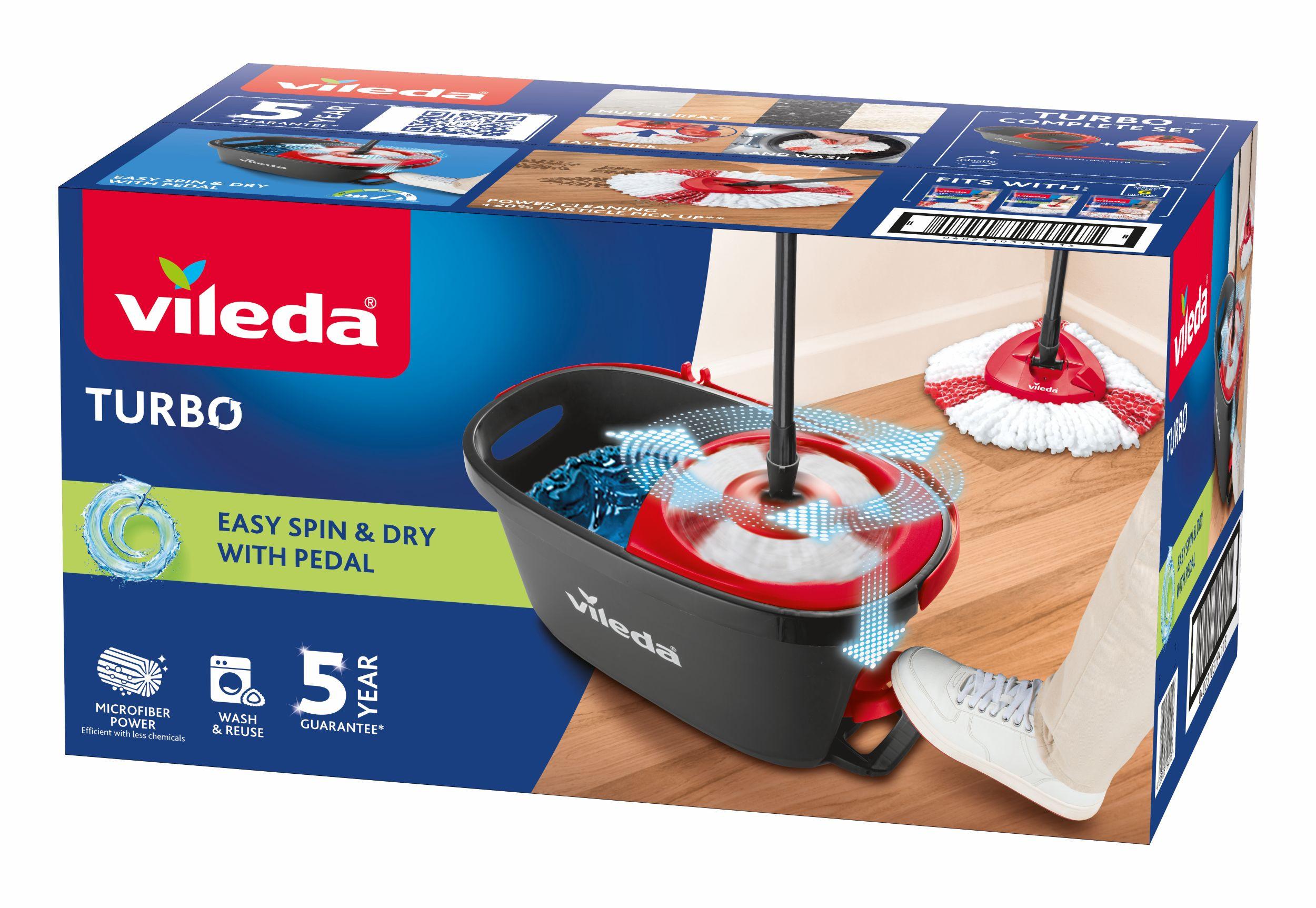 Felmosó Szett Vileda Easy Wring Turbo - Konventionell - Vileda