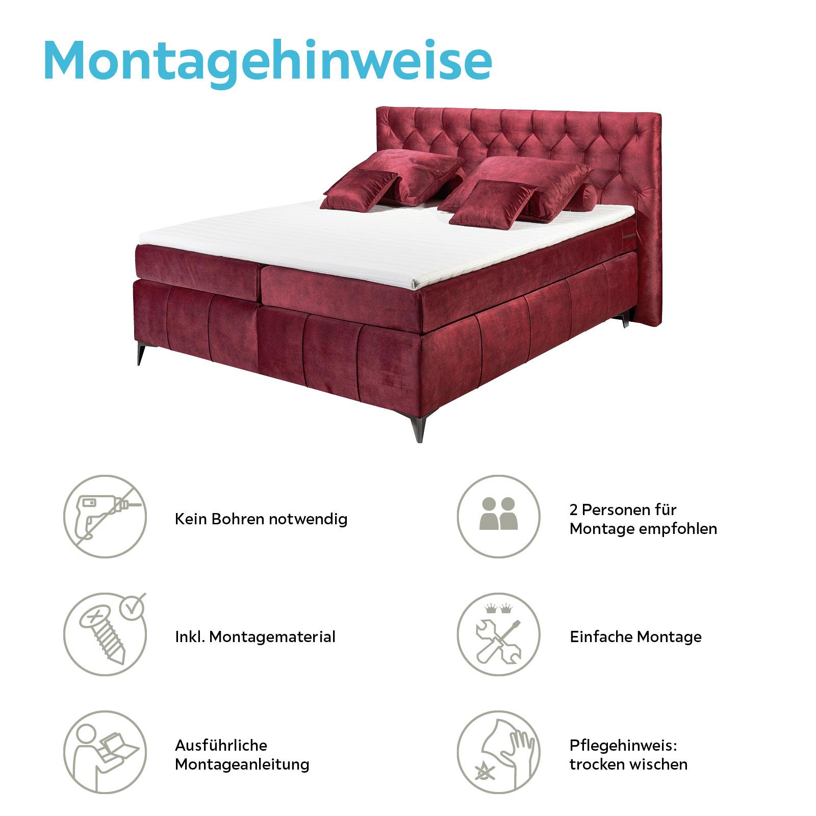 Boxspringbett Montage