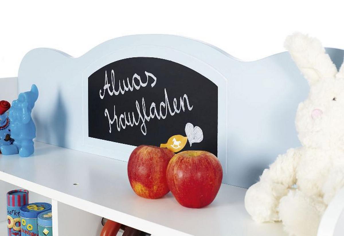 Kaufladen Alma - Weiß/Hellblau, Basics, Holzwerkstoff (100/119/92cm) - Pinolino