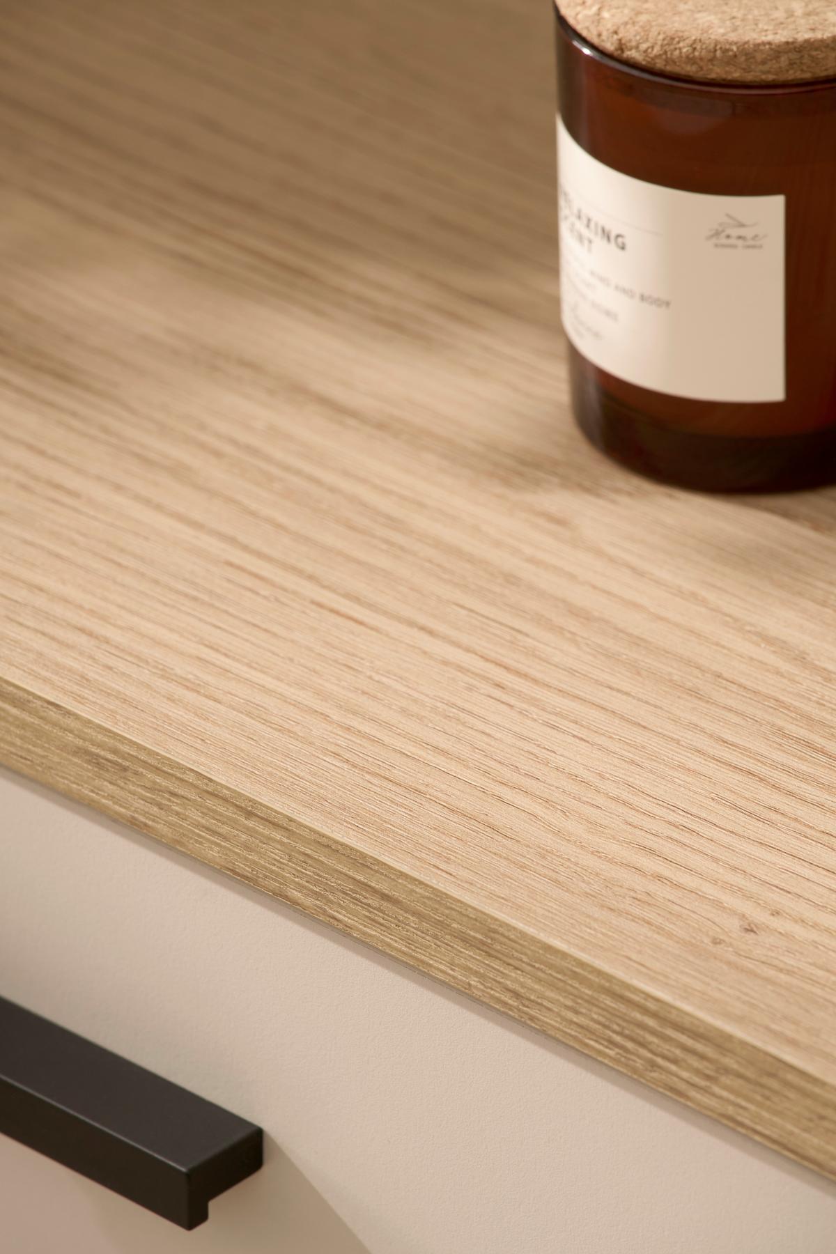 Kommode Fredericia Eichefarben Kaschmir B: 105 cm - Kaschmir/Eichefarben, Design, Holzwerkstoff (105/95/35cm) - MID.YOU